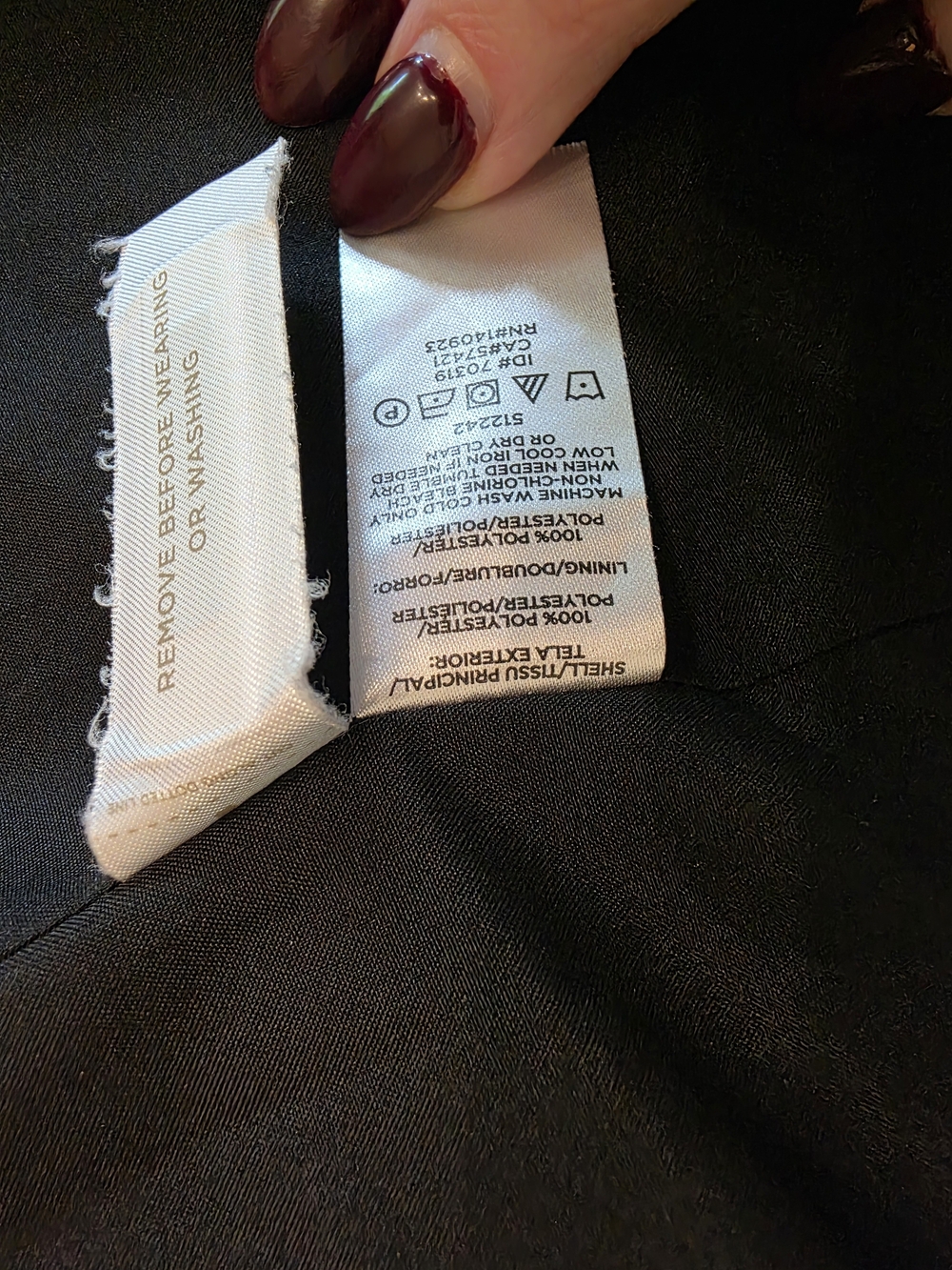 LOFT Black Open-Front Collarless Blazer - Picture 5 of 9